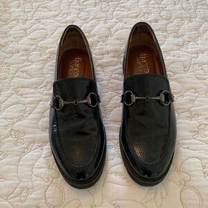 Franco Sarto Black Women's Loafers